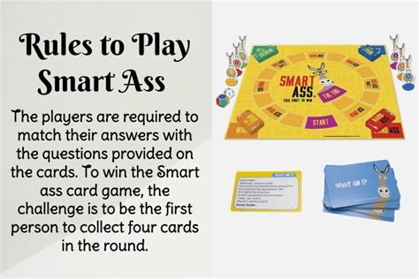 example smart ass cards|smart ass board game instructions.